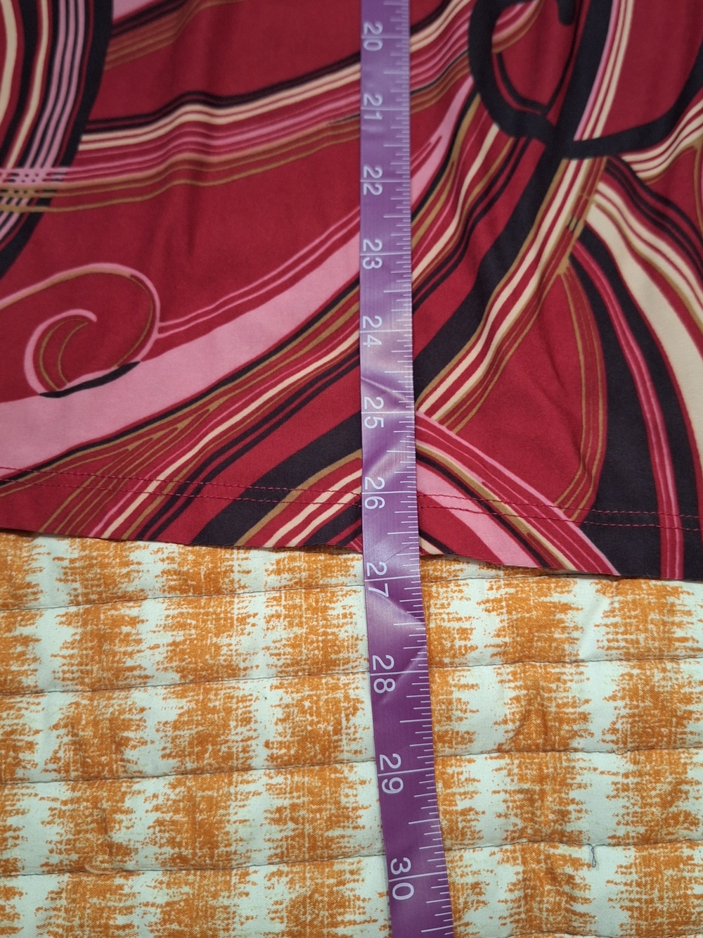 new directions Colorful Swirl Pattern Scoop-Neck Tunic Top - Picture 7 of 9